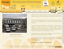 Tablet Screenshot of dmdominguez.com